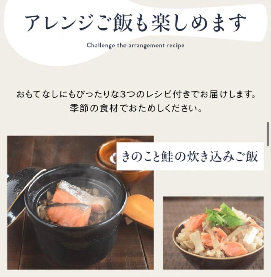 1人用 レンジで簡単 直火を超えた旨み溶け出す本格ごはん 伊賀焼レンジ土鍋