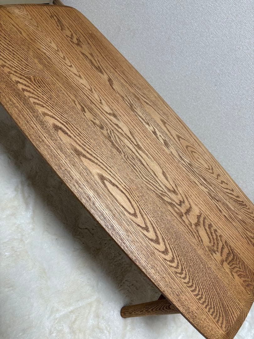 【新品未使用】MOMO NATURALモモナチュラル 昇降式テーブル