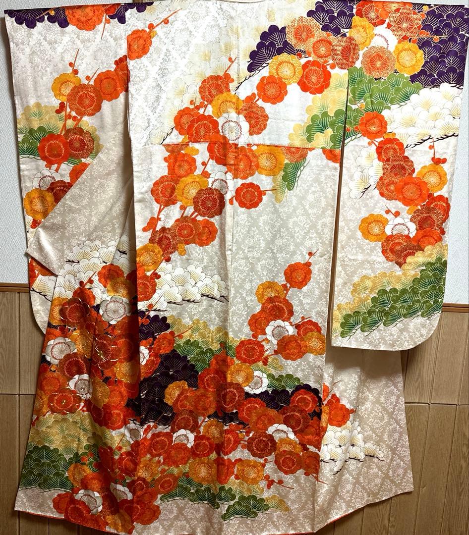 正絹振袖　袋帯　長襦袢　小物セット　 18ー9