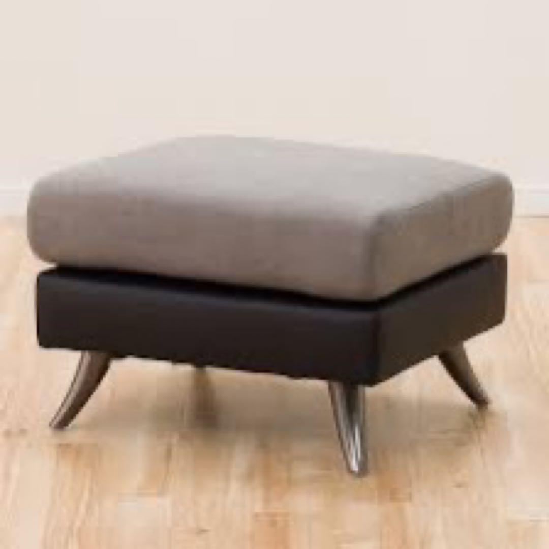 ニトリ　スツール　ポーション GY