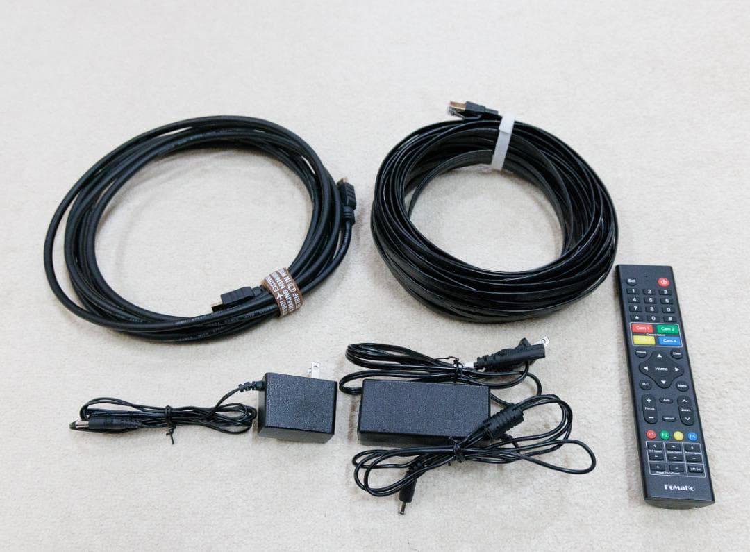 PTZカメラFMK20UH NDI と PTZ コントローラーKC608 Pro