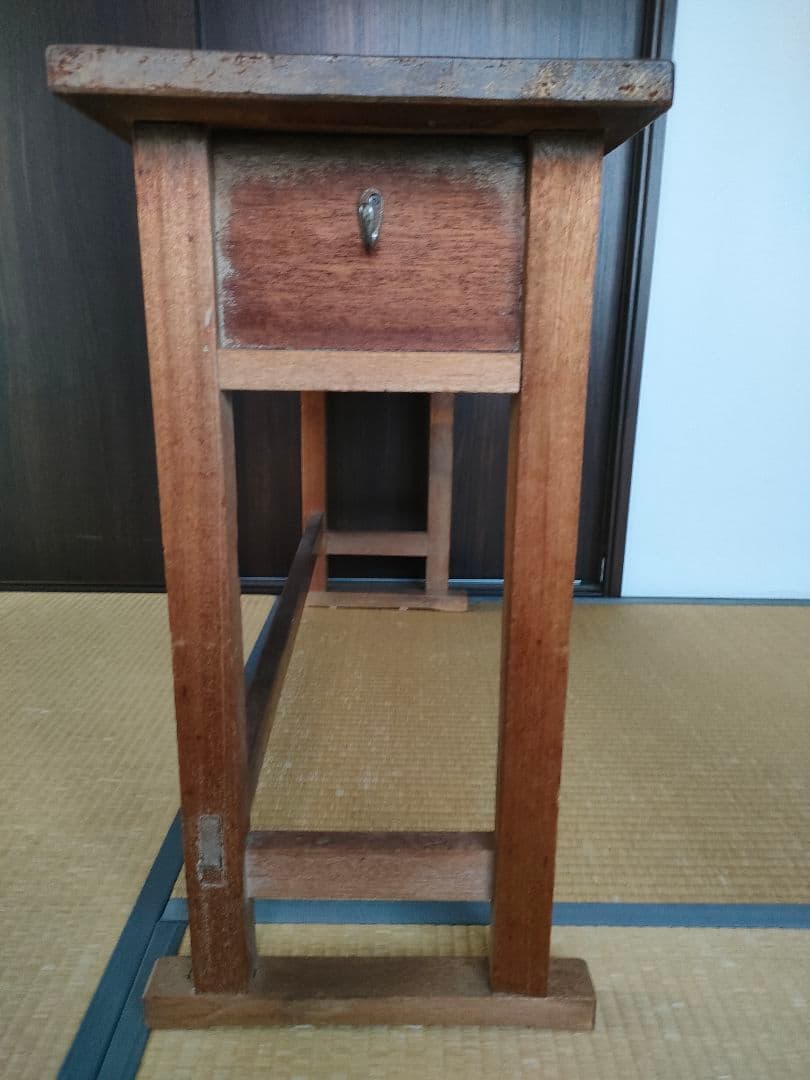 古い子供用の長机　アンティーク　古家具