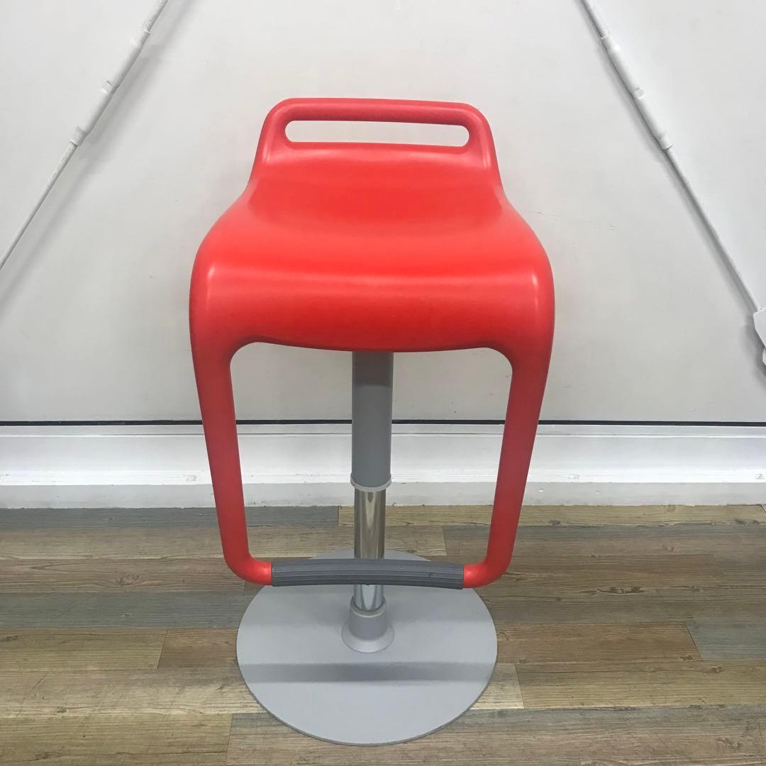 Segis セジス NOON ヌーン カウンターチェア ハイチェア 昇降 レッド