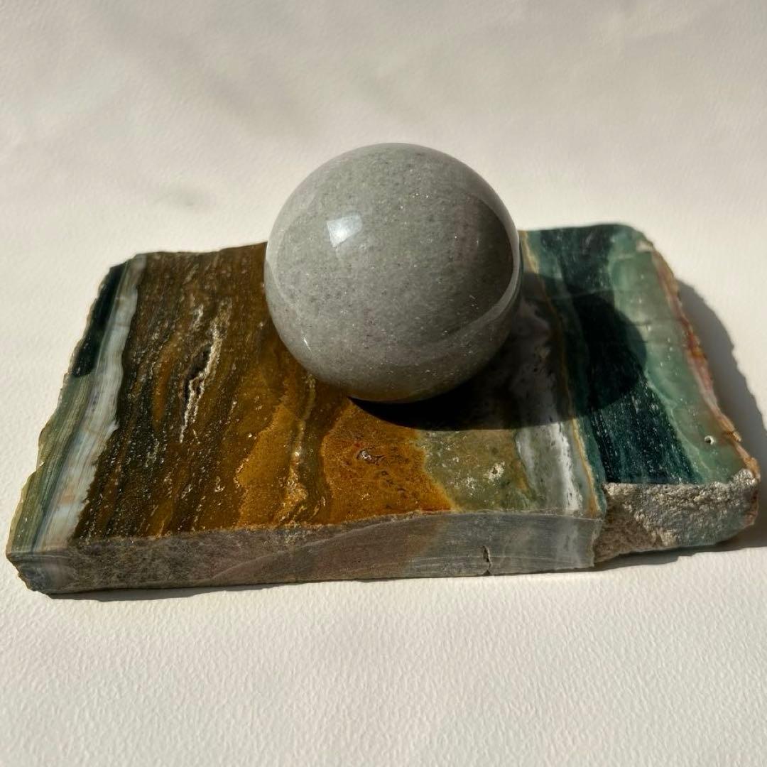 オーシャンジャスパー　スフィアホルダー