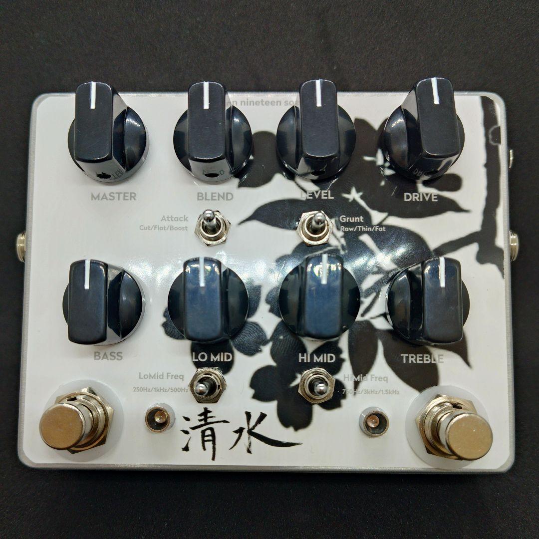 【清水は】【ハンドメイドエフェクター】B7k ultra風プリアンプ