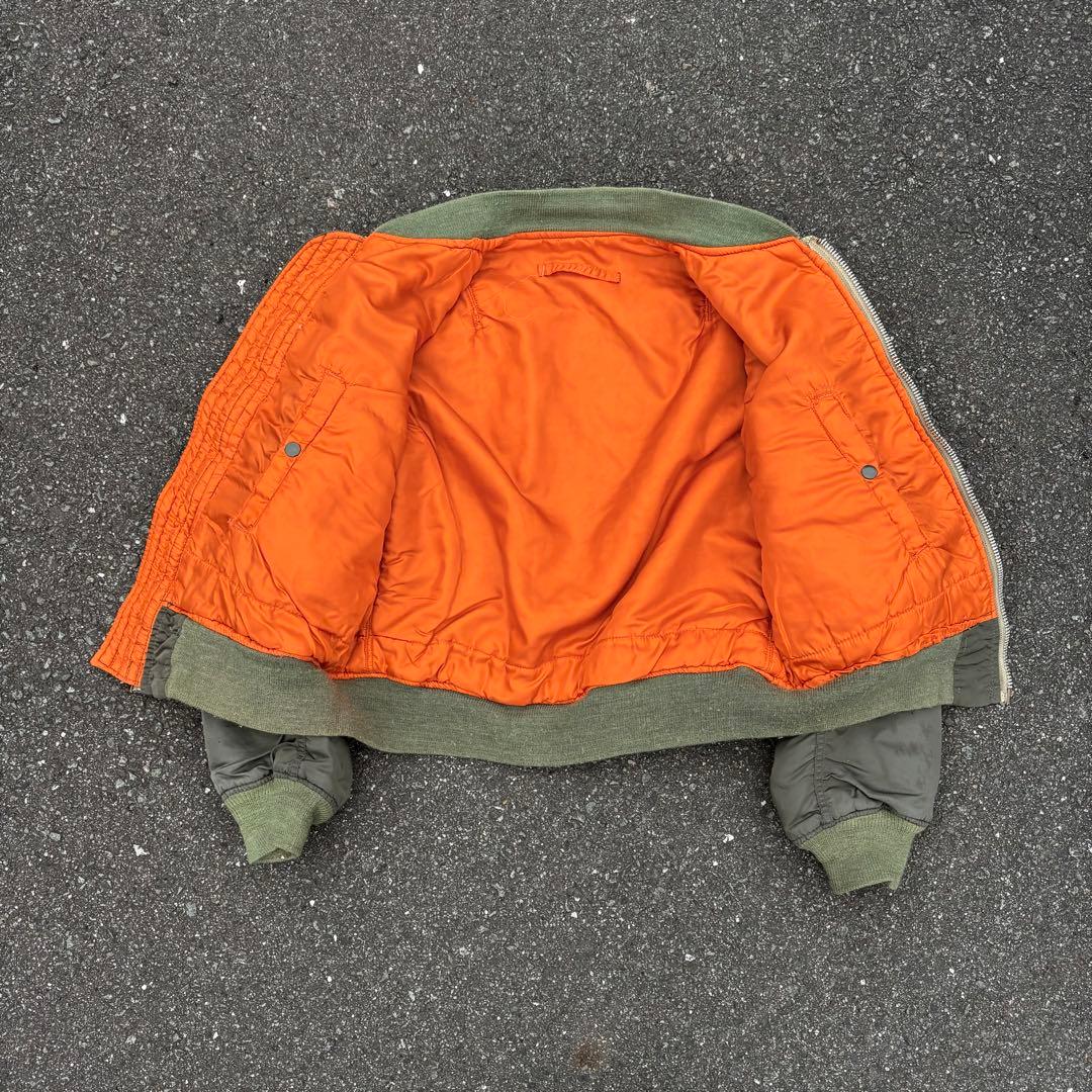 70s USA製 アルファ MA1 flight bomber jacket