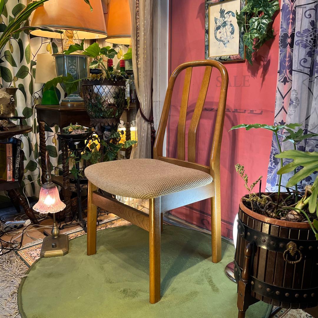 L 1 80’s ヴィンテージ 池田木工　北欧スタイル　ハイバックチェア
