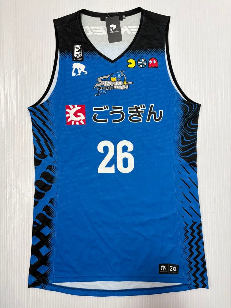 未使用 島根スサノオマジック ユニフォーム ホーム 津山 尚大 26 2XL