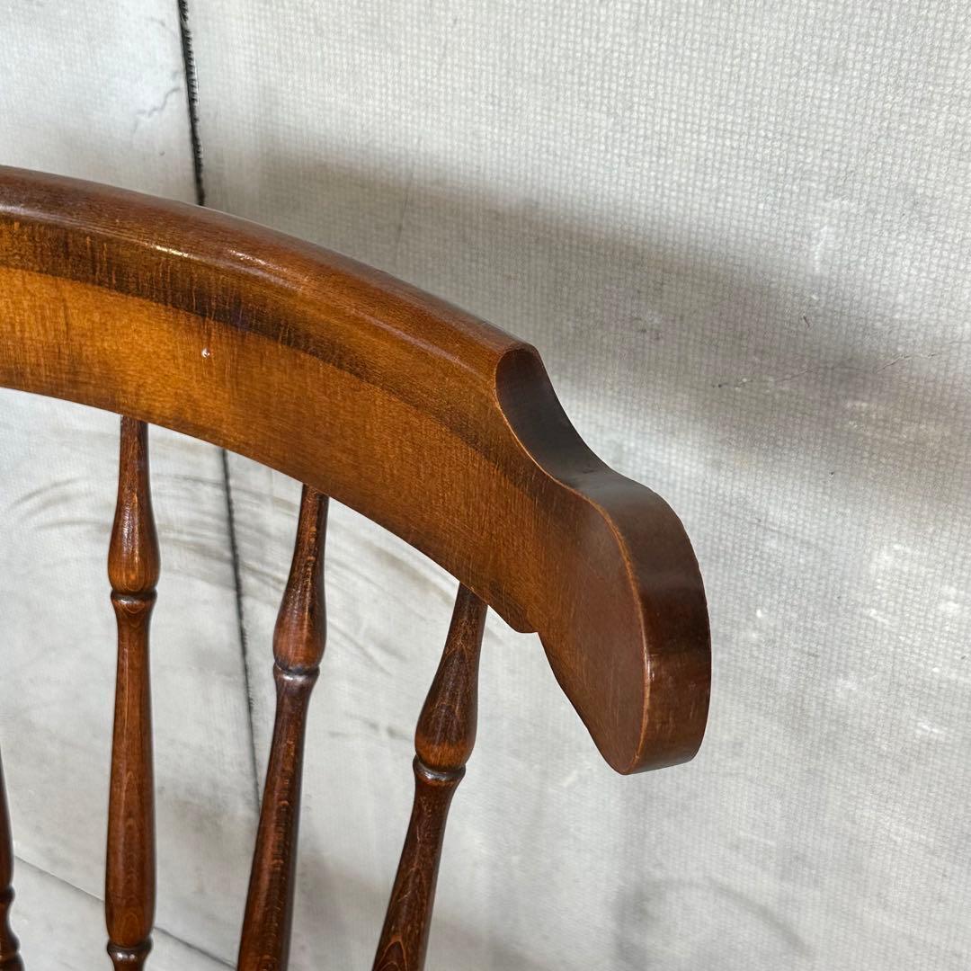 ✿訳あり✿ 昭和レトロ60s〜70s 飛騨産業 キツツキマーク ダイニングチェア