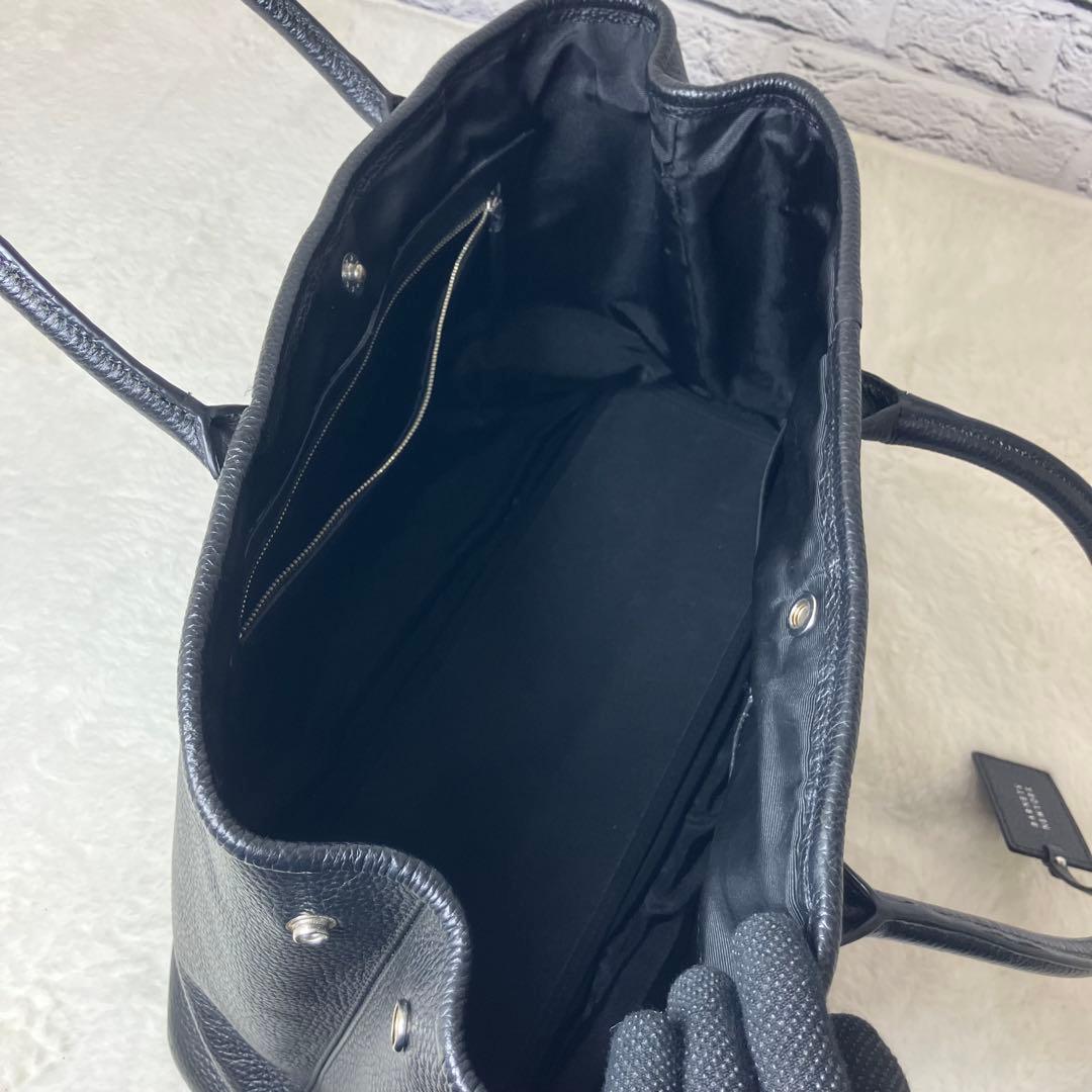 バーニーズニューヨーク✨メルセデスベンツ 別注 A4 本革 トートバッグ 黒