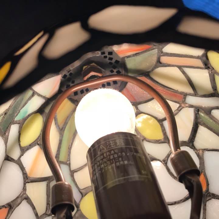 ステンドグラス ランプ 小型