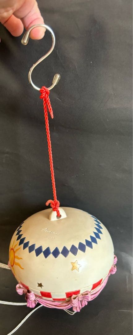 アンティーク 気球 ピエロ AERIAL CLOWNS 陶器 インテリア レトロ