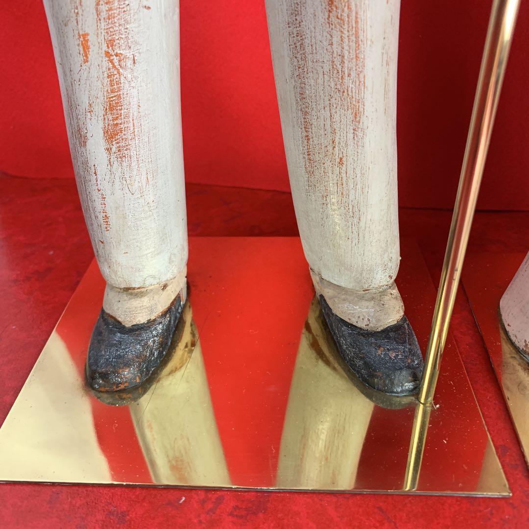 紳士淑女 木製 置物 アメリカ製