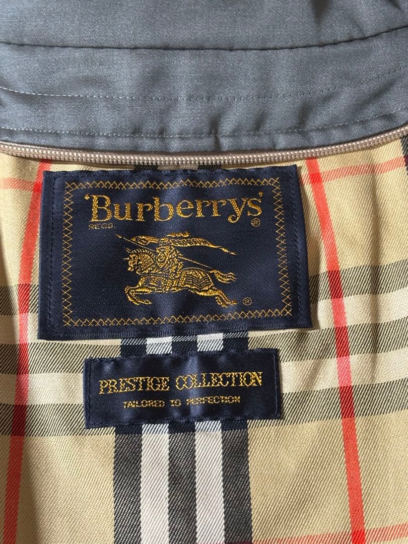 バーバリーのプレステージコレクションのトレンチコート