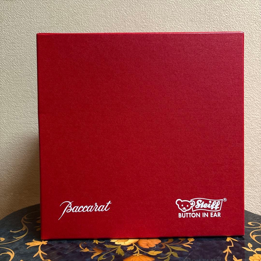 バンビラブ　Steiffシュタイフ×Baccaratバカラ　テディベア