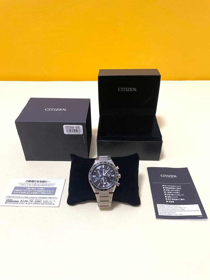 CITZEN アテッサ CB5966-69E クロノグラフ