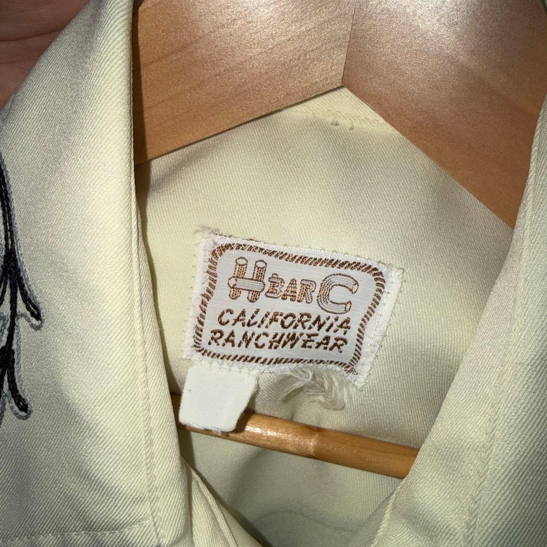 ☆希少☆ 50s HBARC ウエスタンシャツ エイチバーシー 古着 アメカジ
