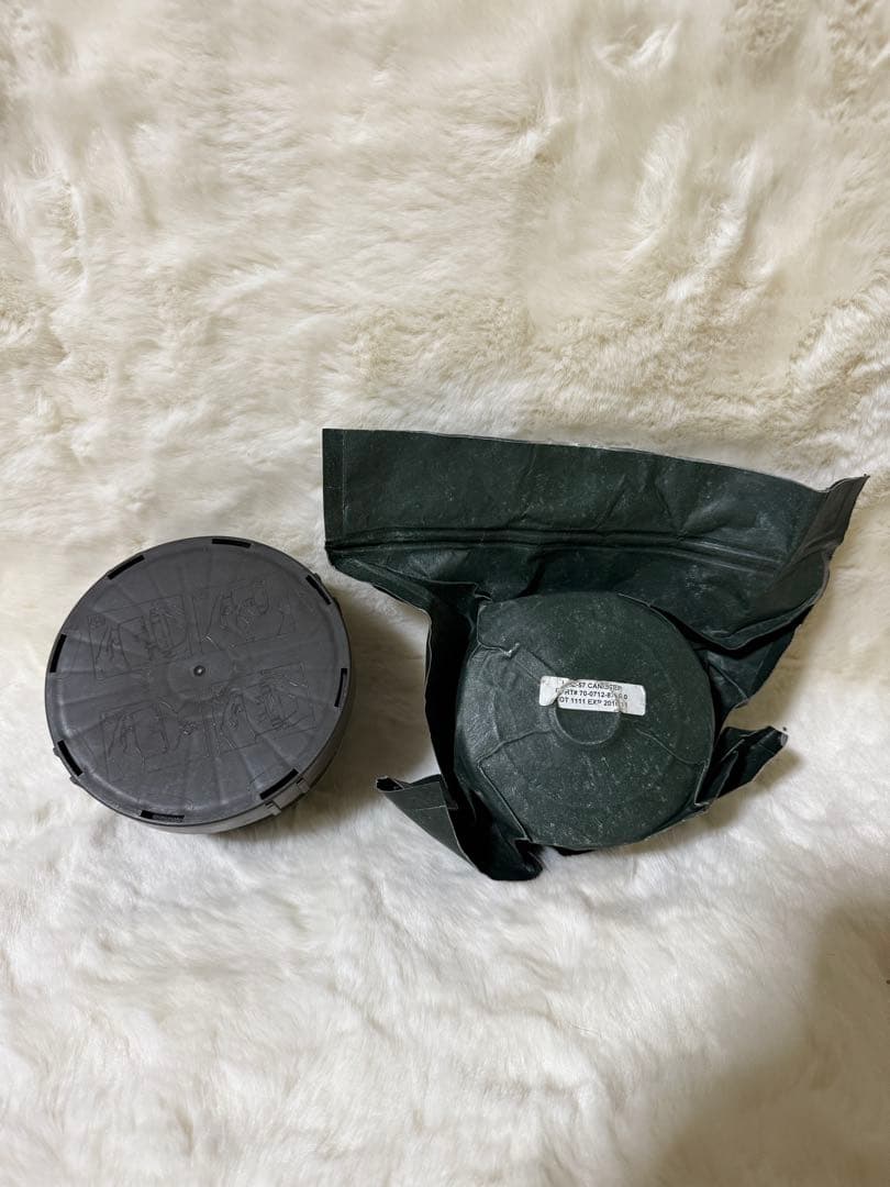 【未開封新品】実物　FM12ガスマスク　吸収管　フィルター　単品購入可