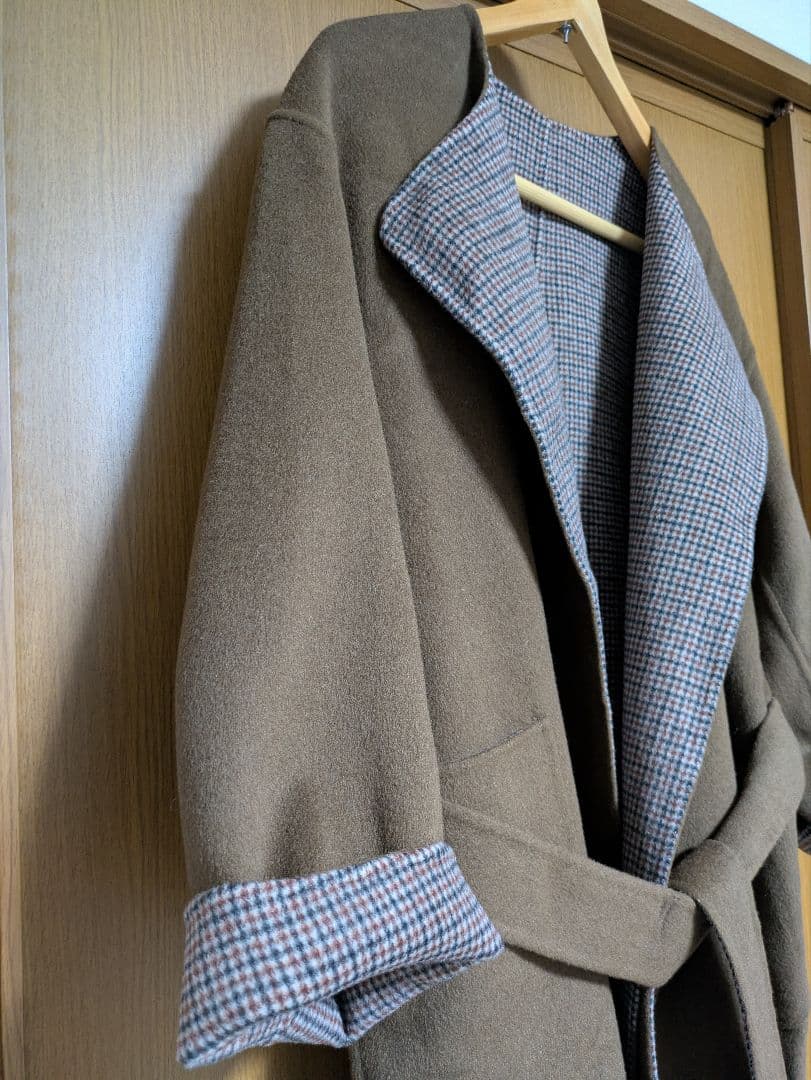 6(ROKU) BEAUTY&YOUTH リバーコート ブラウン 38