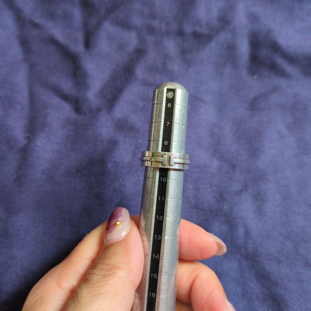 ティファニー T TWO ナローリング シルバー925 9号