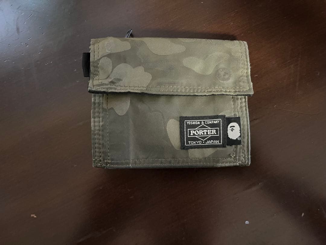 PORTER × BAPE タンカー　財布