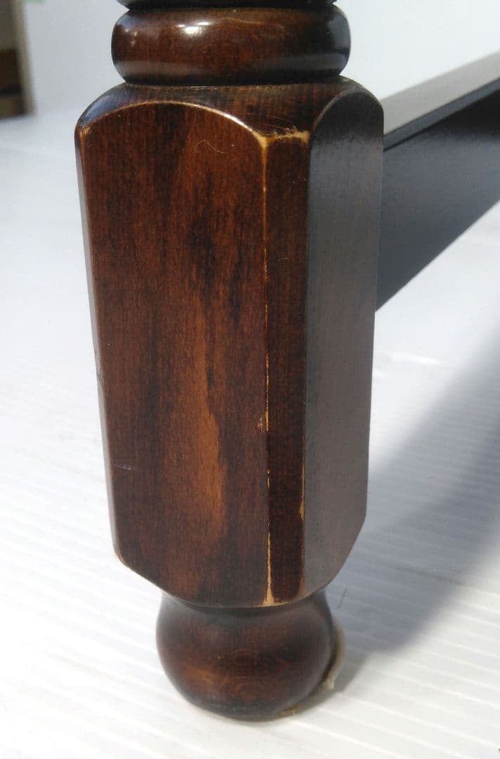 トーア ダークブラウン 木製椅子 クラシック スピンドルデザイン レトロイス