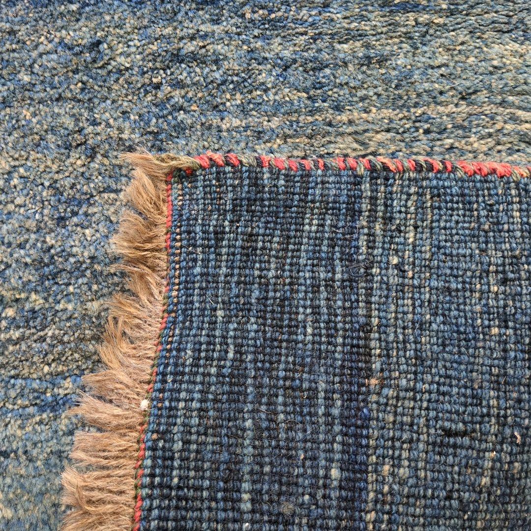 ギャッベ　ヴィンテージラグ　ペルシャ絨毯　手織り絨毯　ハンドメイド　草木染め