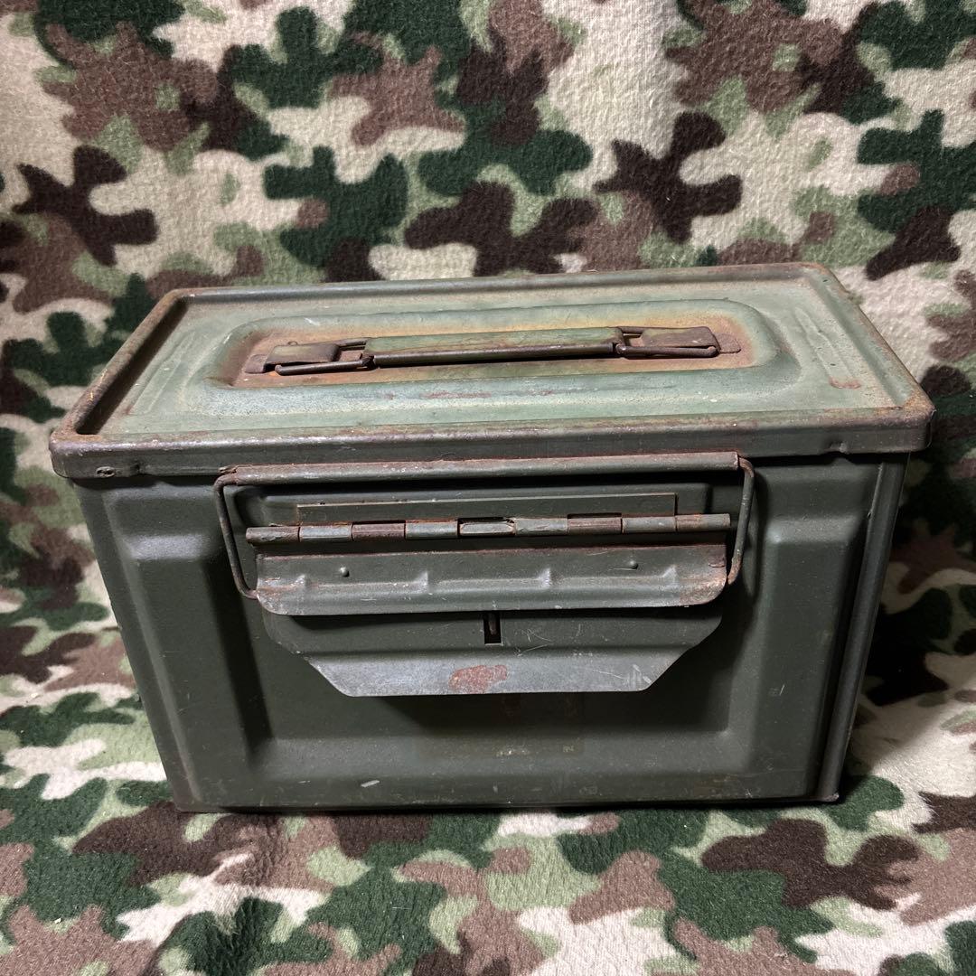 2点セット　フランス軍　CAL.50 AMMO BOX 米軍　TOOL BAG