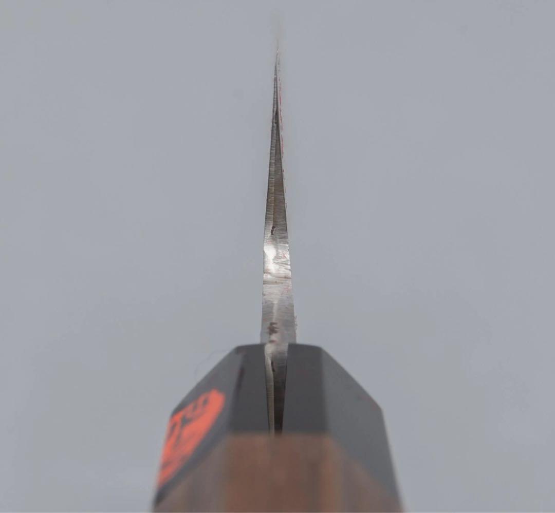 田中　誠貴　銀三鋼　梨地　ペティナイフ150mm