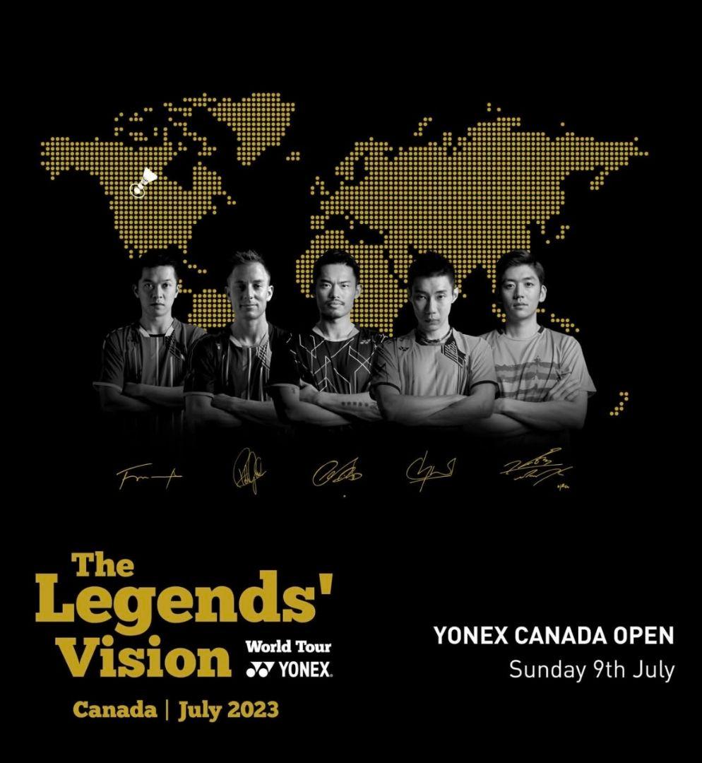 YONEX The LegendsVision限定特注代表選手支給品