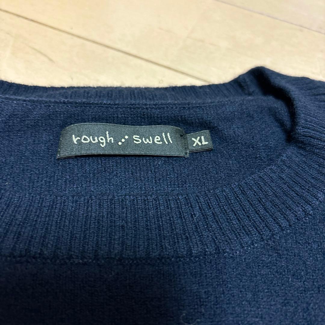 ROUGH&SWELL ラフアンドスウェル セーター ニコちゃん メンズXL