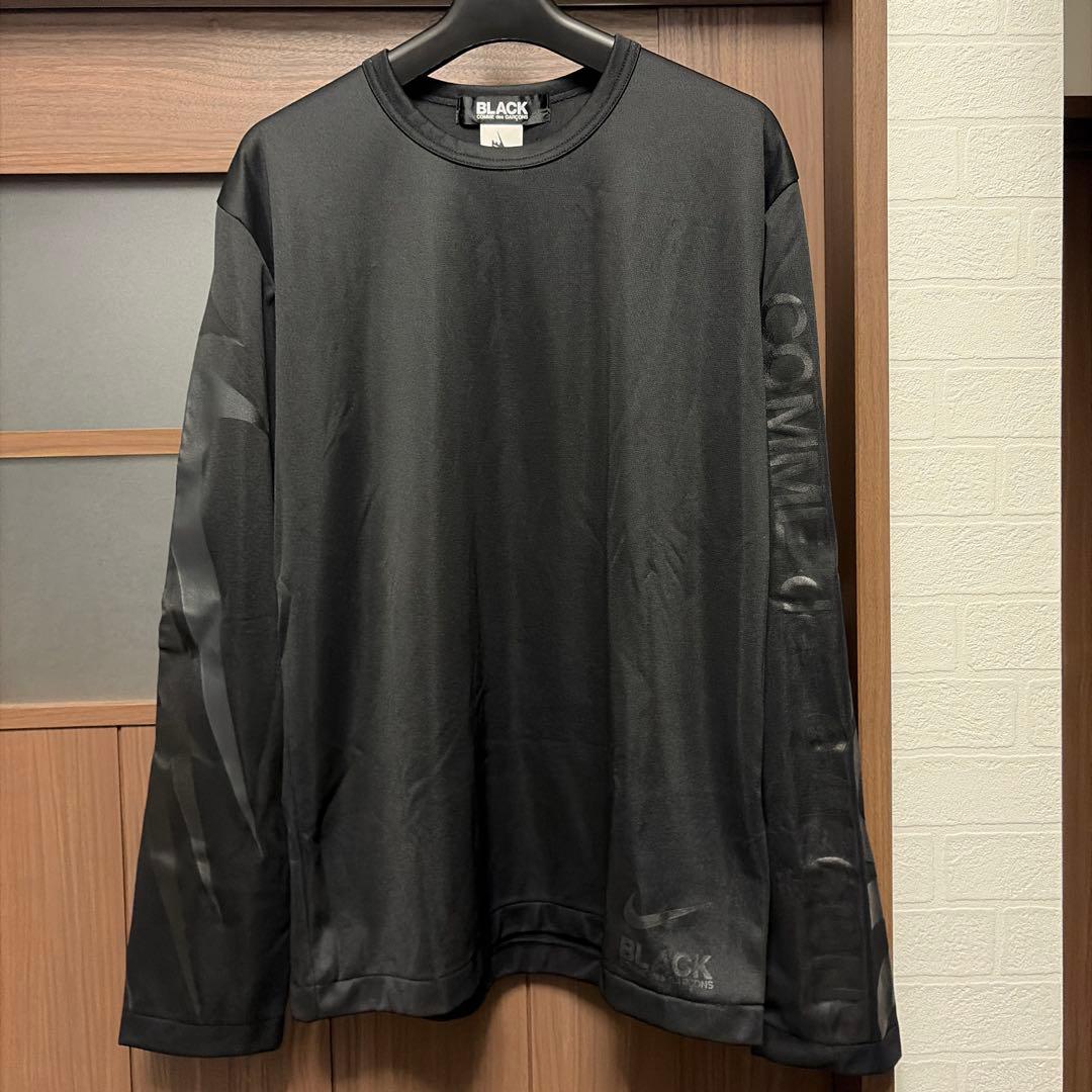 BLACK COMME des GARÇONS x NIKE 長袖Tシャツ