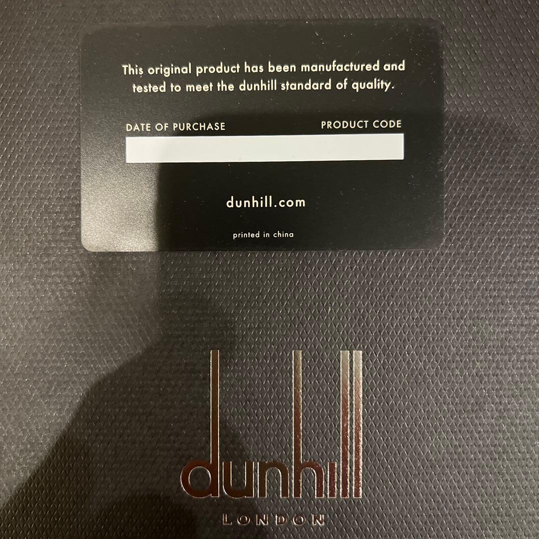 dunhill ダンヒル　最高級レザー手袋　カシミヤ100 未使用　黒イタリア製
