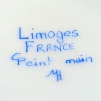 LIMOGES リモージュ トリンケットボックス 小物入れ ハンドペイント 花柄