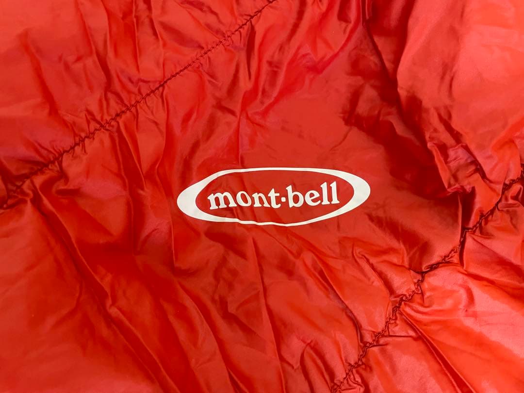 美品　mont-bell Burrow Bag #0 寝袋