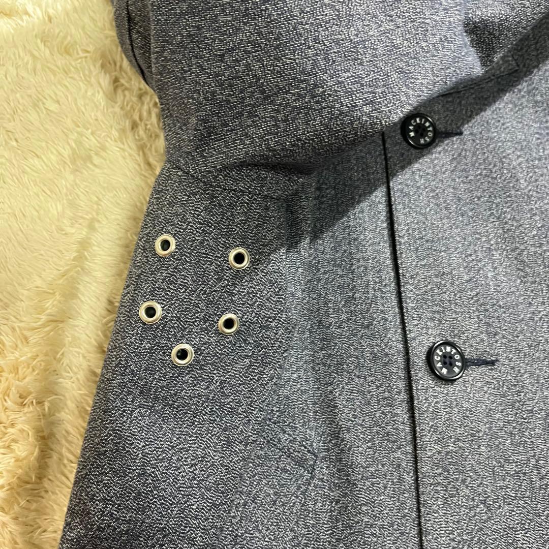 美品 マッキントッシュ × HYKE ゴム引き ライナー ステンカラー コート