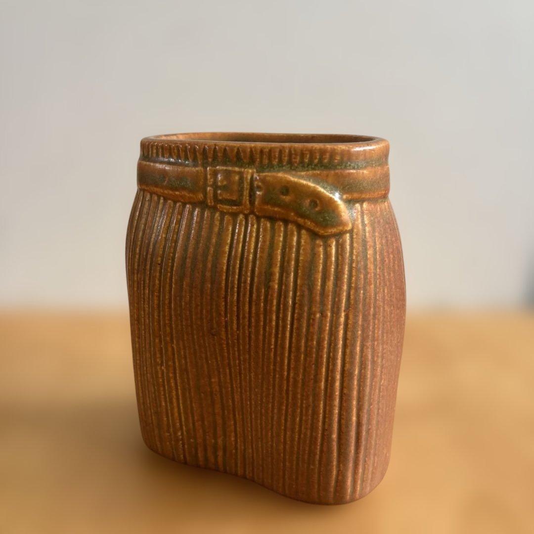 リサラーソン　ワードローブシリーズ スカート　花瓶 ブラウン