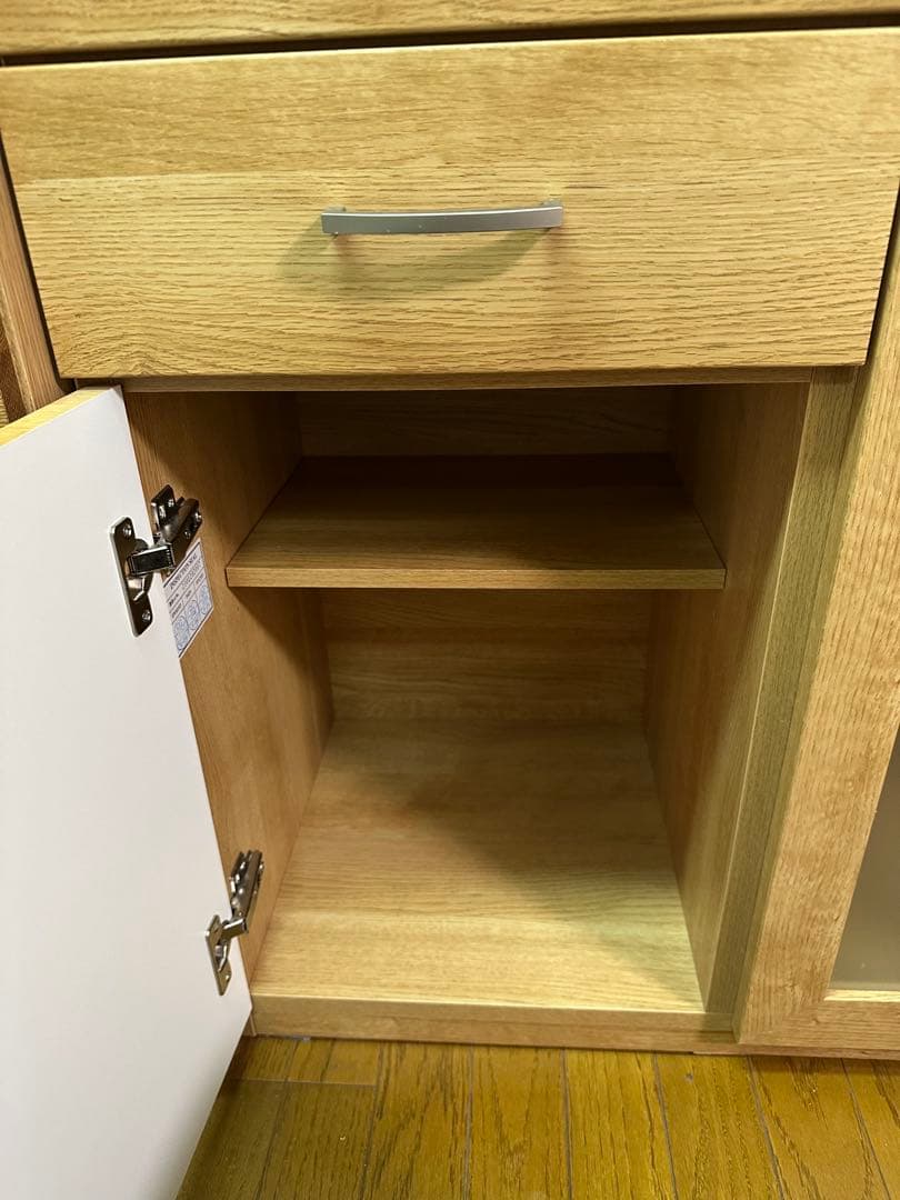 レンジボード 食器棚 コパン 幅100 【送料込】100MRB LBR