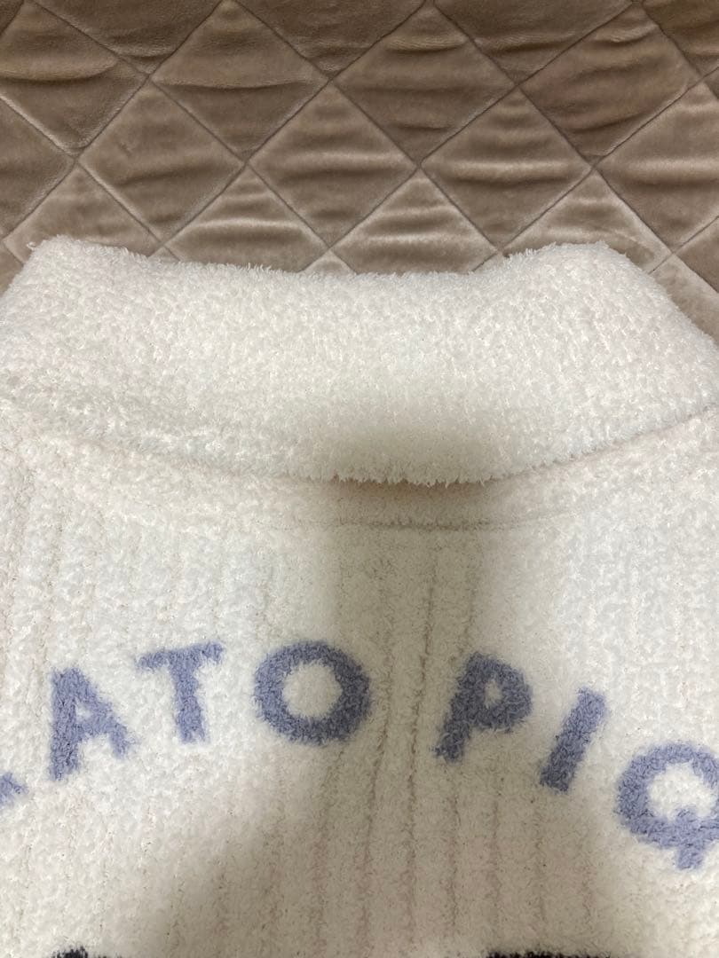 GELATO PIQUE SNOOPY×BEARジャガードショールカーディガン