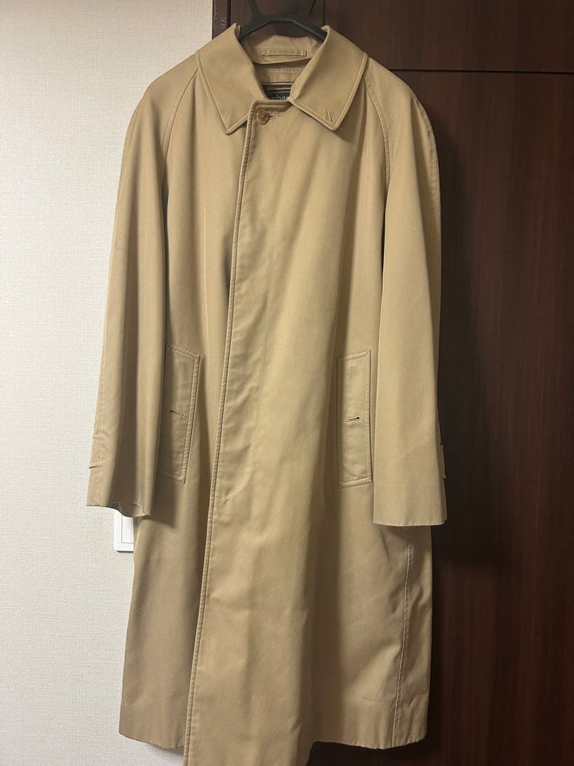 Burberry ベージュ ステンカラーコート　ライナー付き　ヴィンテージ