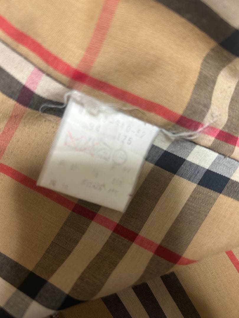 Burberry ベージュ ステンカラーコート　ライナー付き　ヴィンテージ