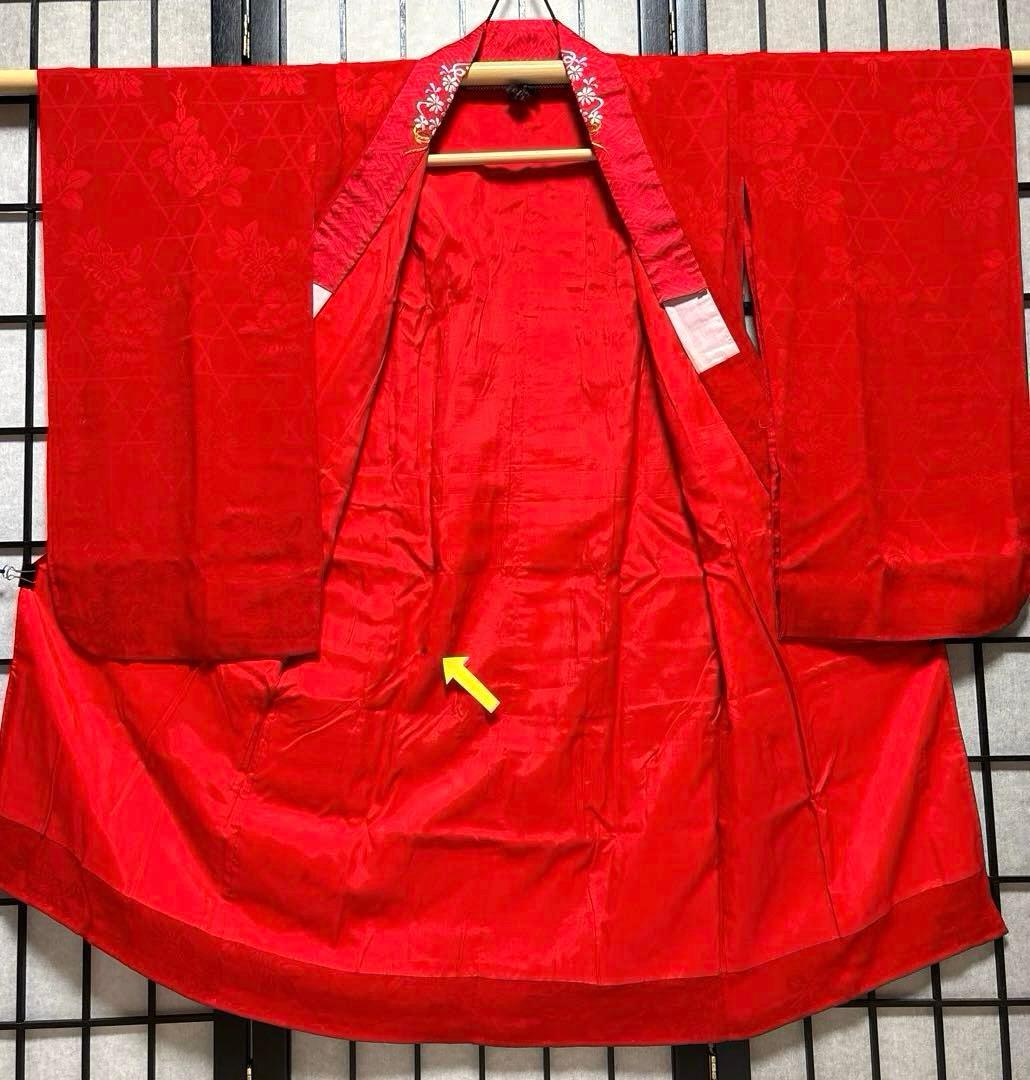 七五三　着物セット　7歳　アンティーク　だらり帯　ぽっくり　舞妓スタイル