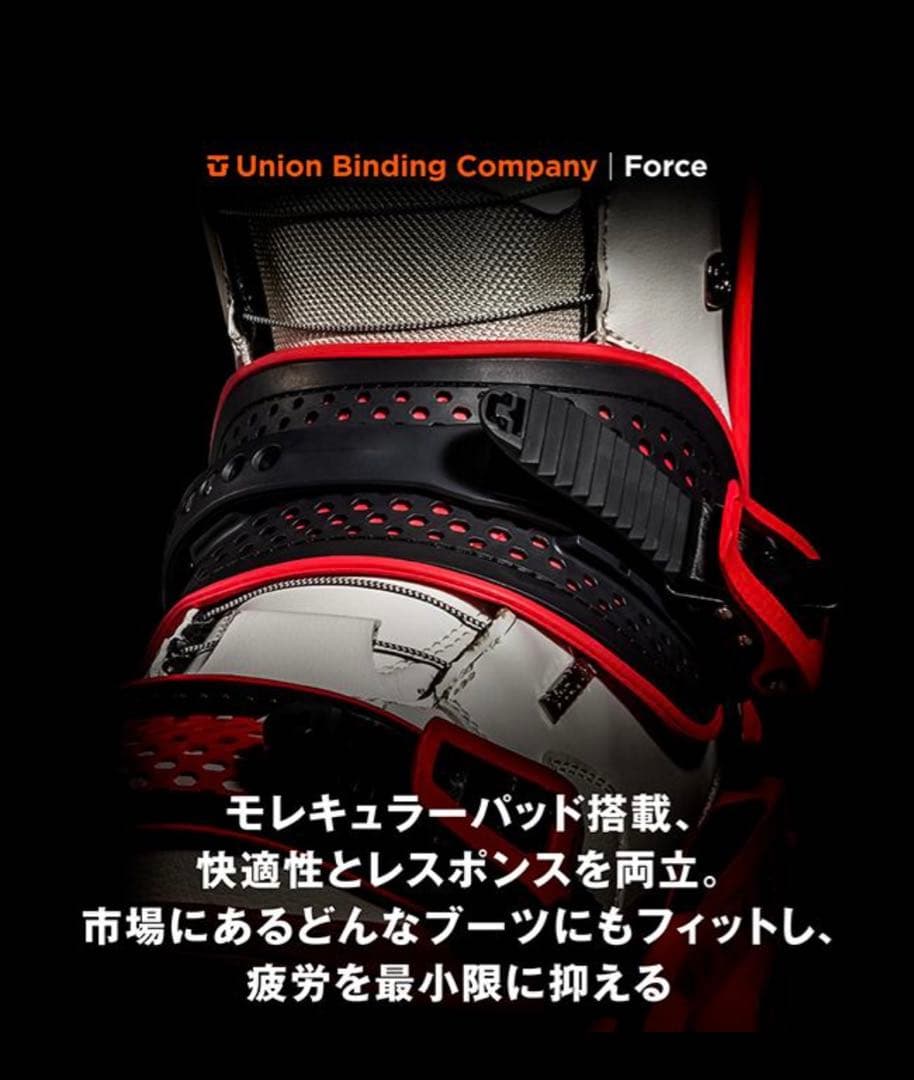 24-25 UNION FORCE M ビンディング ユニオン フォース 黒
