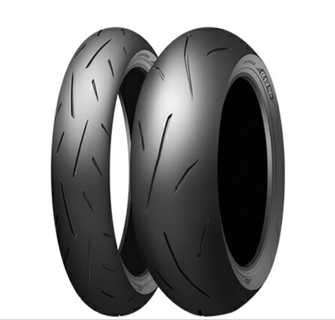 新品美品GW価格！DUNLOP SPORTMAX α-13SP 前後タイヤセット