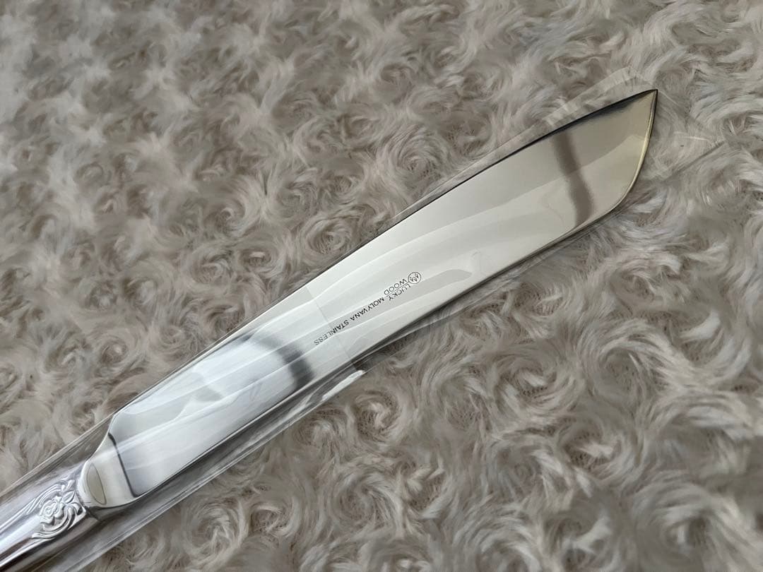 ラッキーウッド　カトラリーセット　オルレアン　ケーキナイフ＆ケーキサーバー