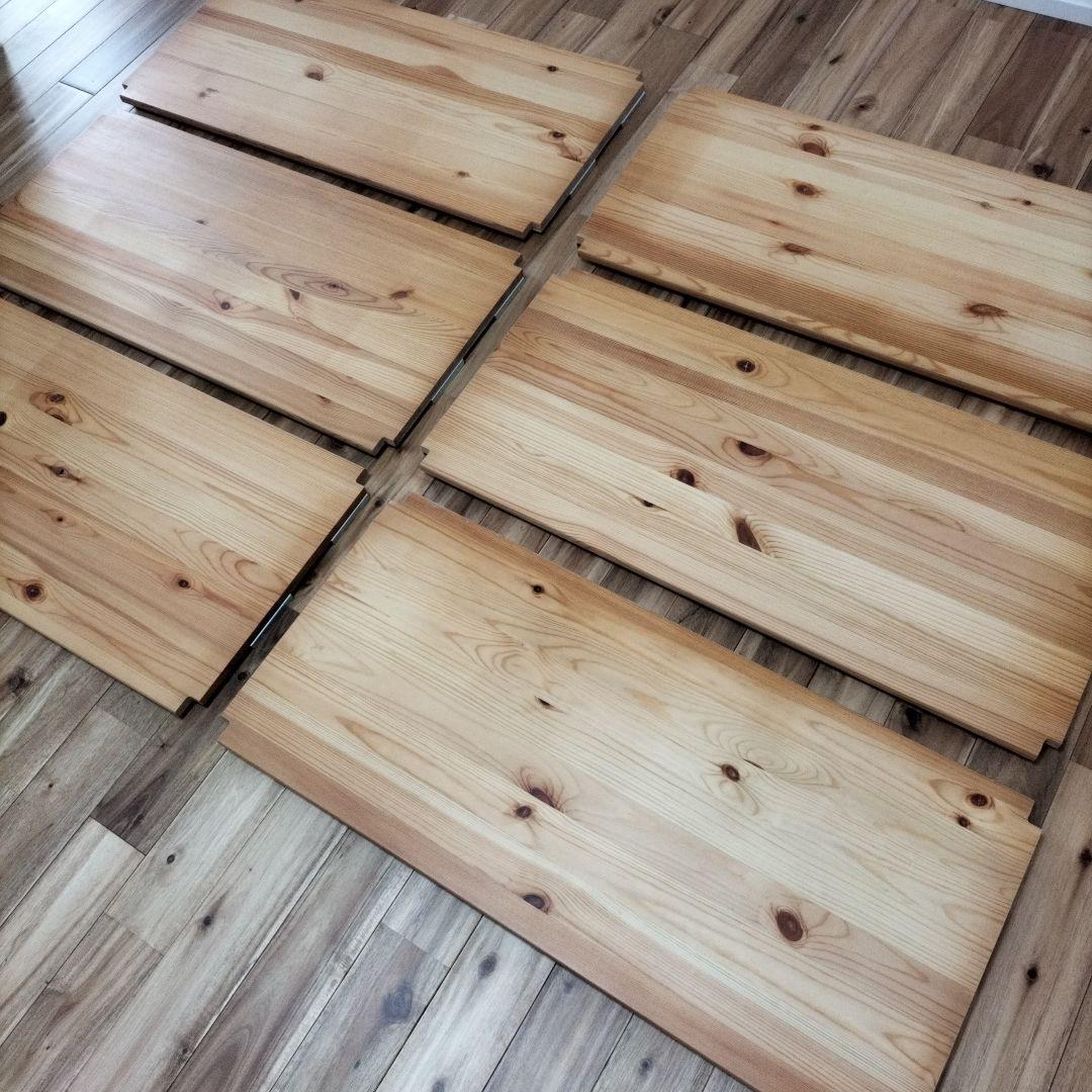 【無印良品】パイン材ユニットシェルフ　中　棚板2枚付き