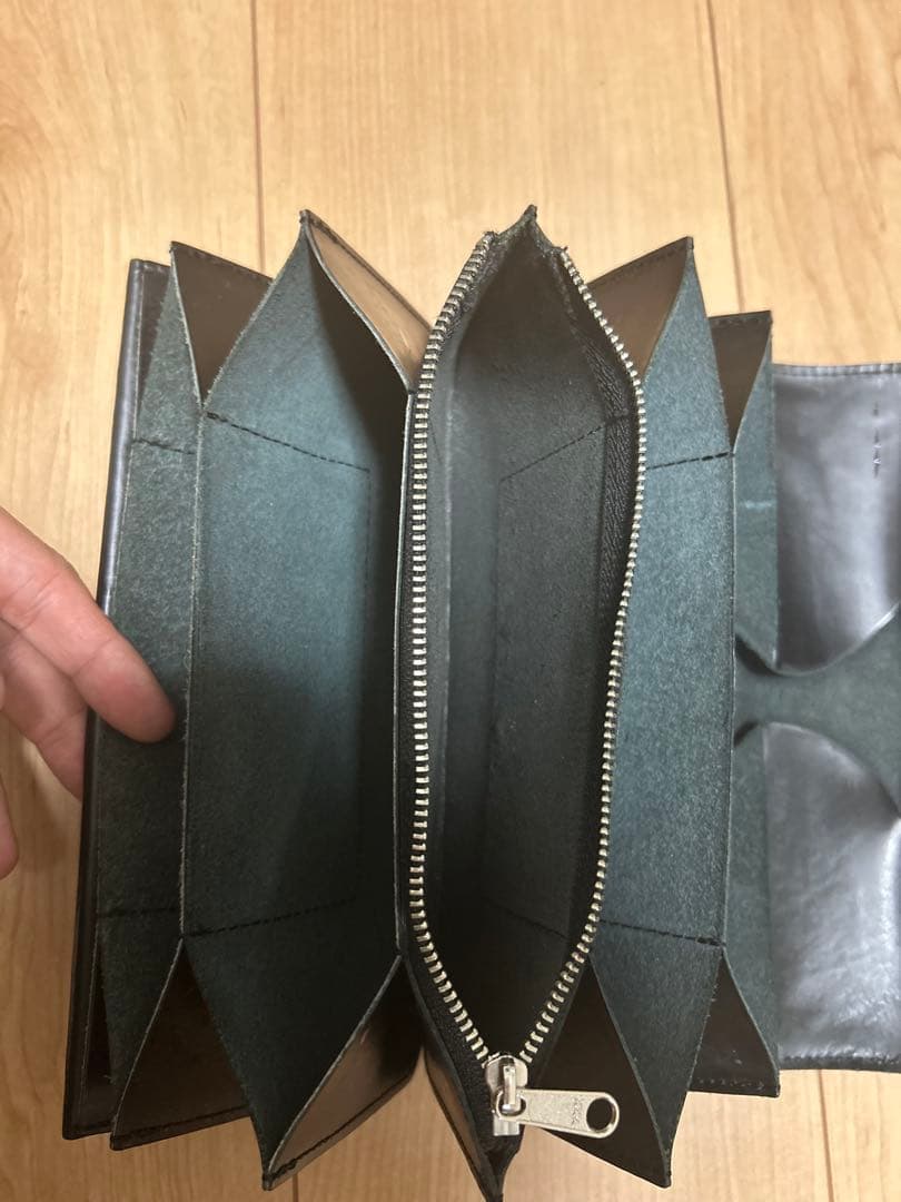 COMME des GARÇONS スタッズ長財布 コムデギャルソン