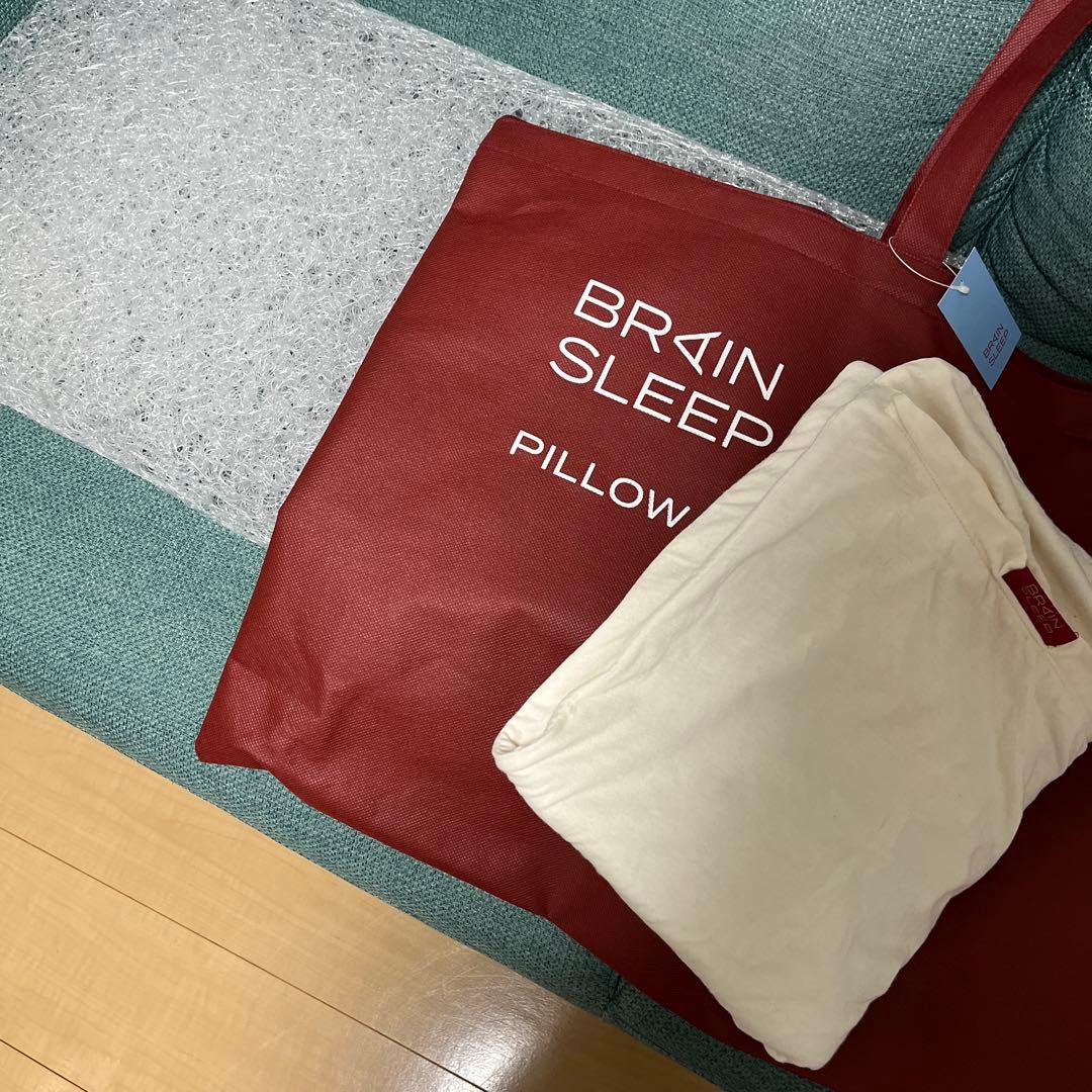 BRAIN SLEEP PILLOW STANDARD 枕、カバー、バッグセット