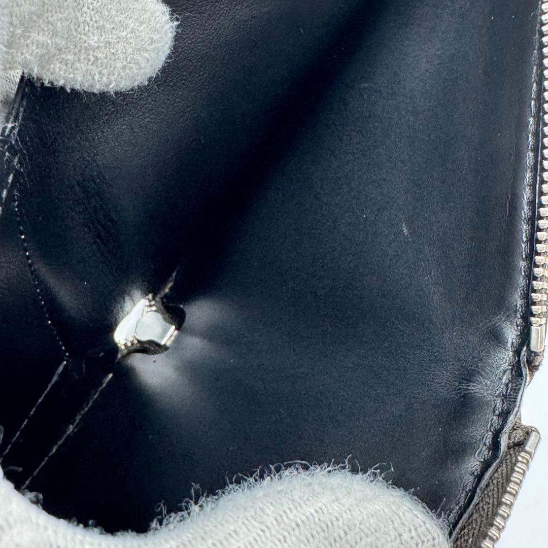 ルイヴィトン モノグラムグラセ ポルトビエ モネ レザー コンパクト財布 濃茶