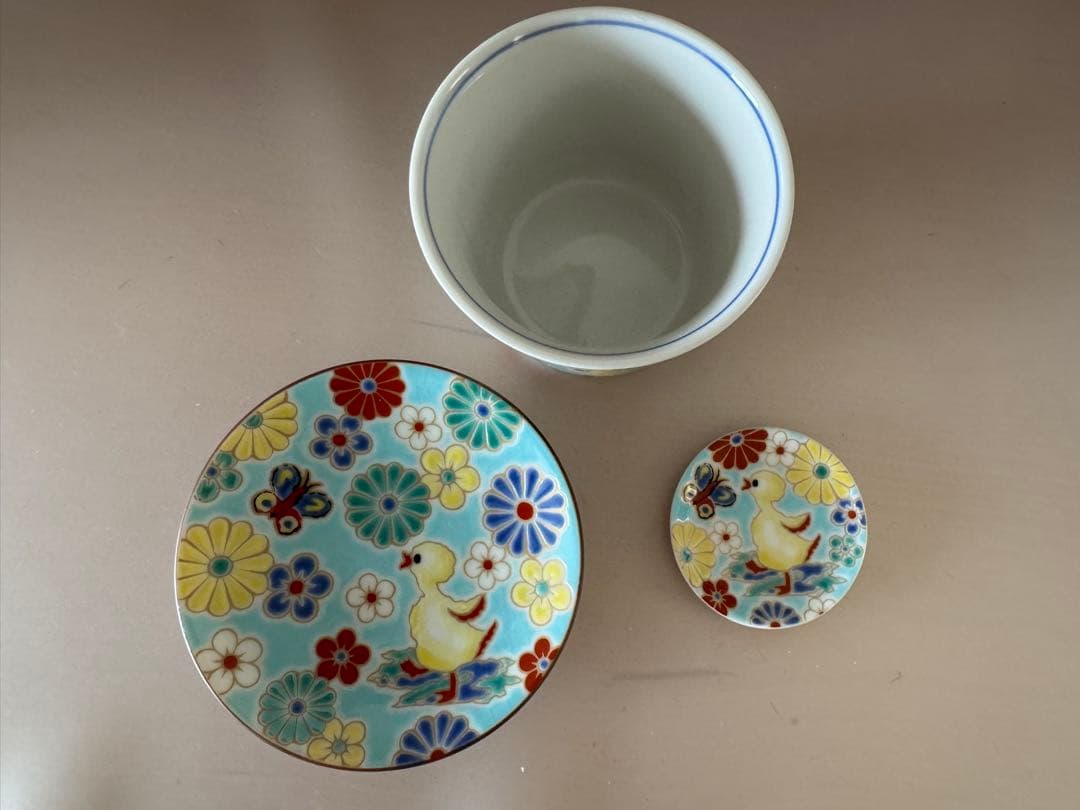 FEILER フェイラー ハイジ 九谷焼 梅菊 庄三 2セット 新品未使用